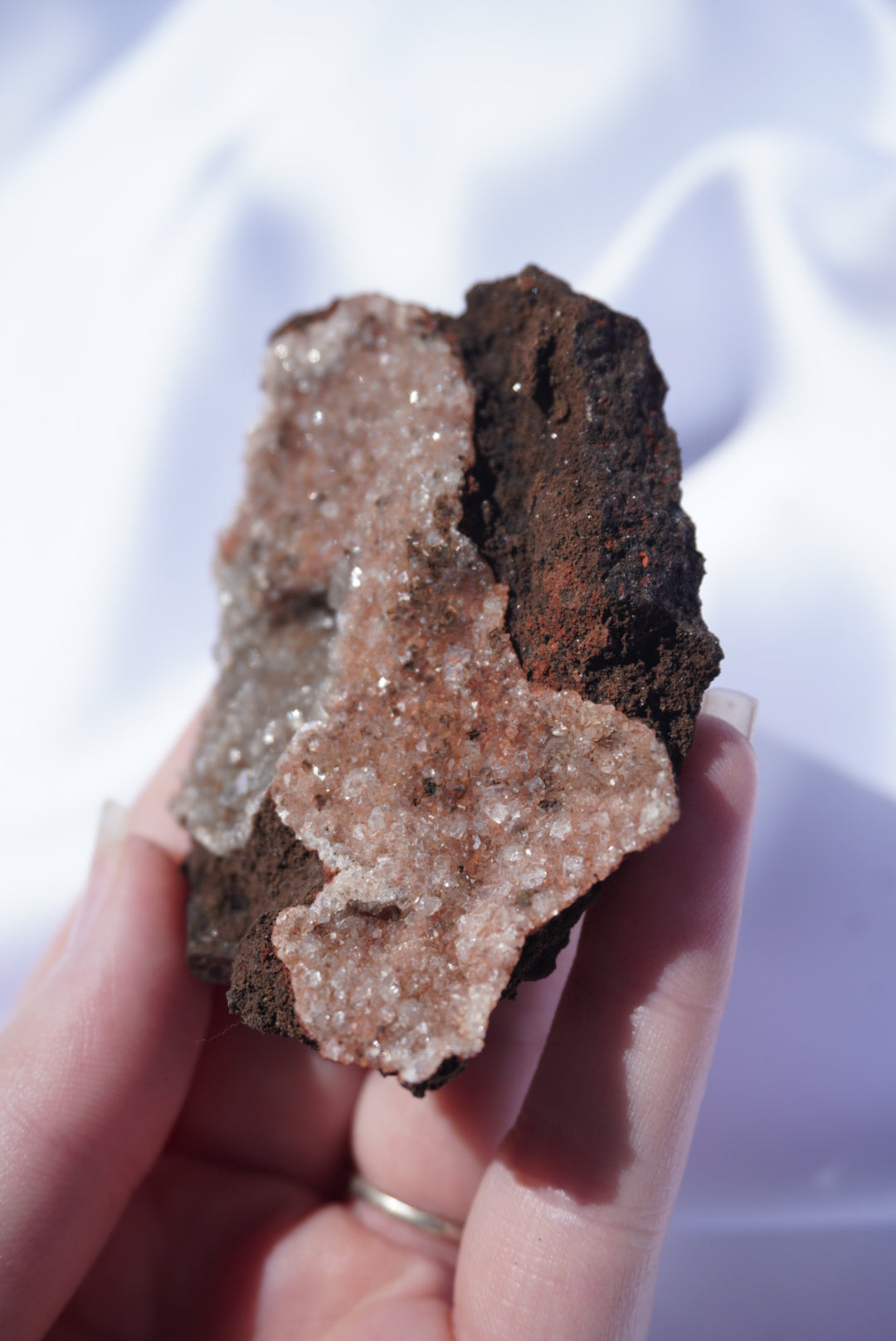 Calcite With Hematite Specimen