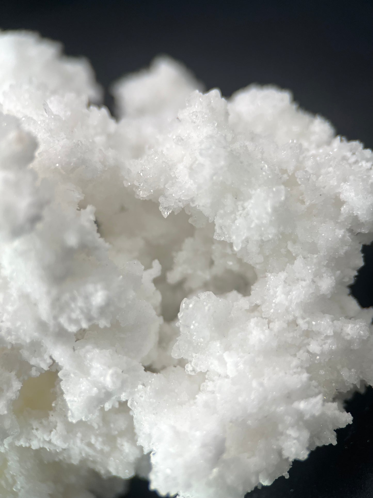 White Aragonite Specimen