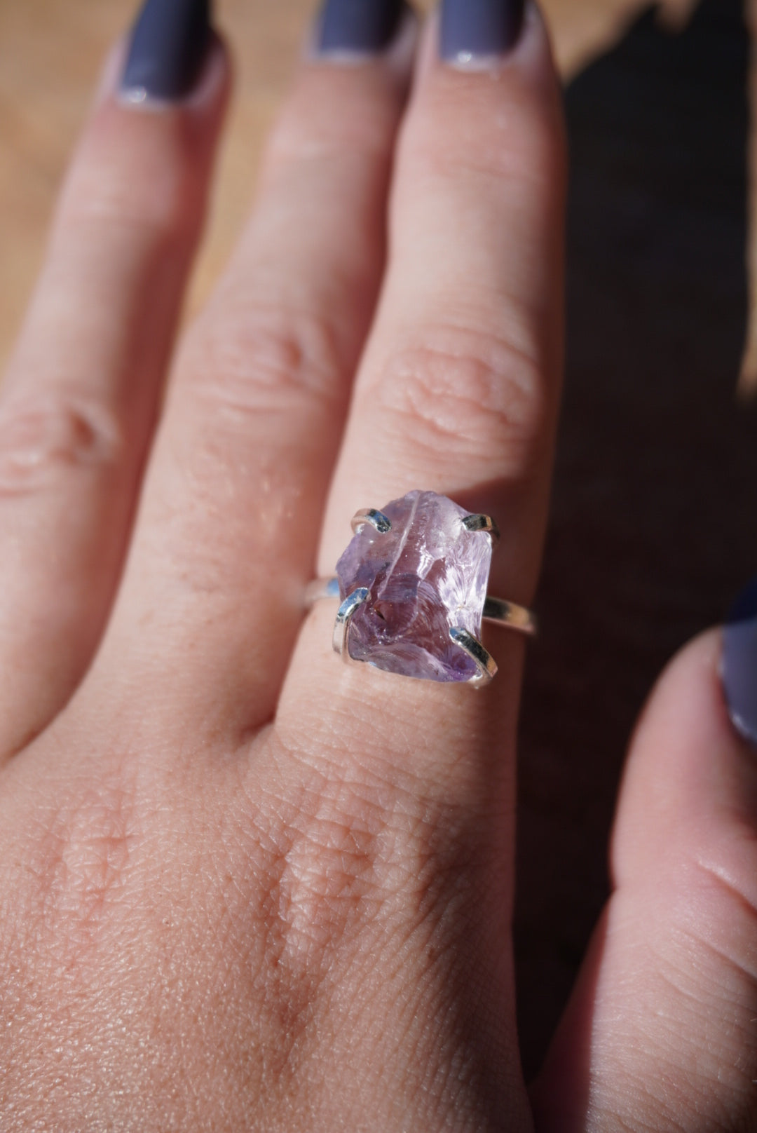 Anillo Ajustable Amatista