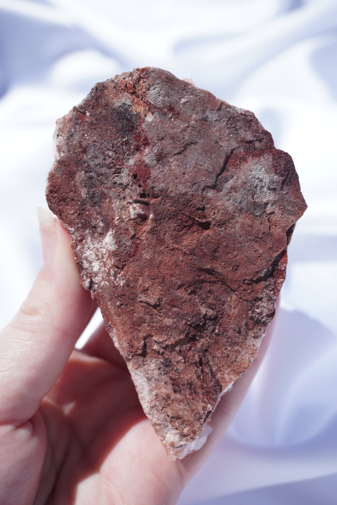 Red Hematoid Quartz Specimen