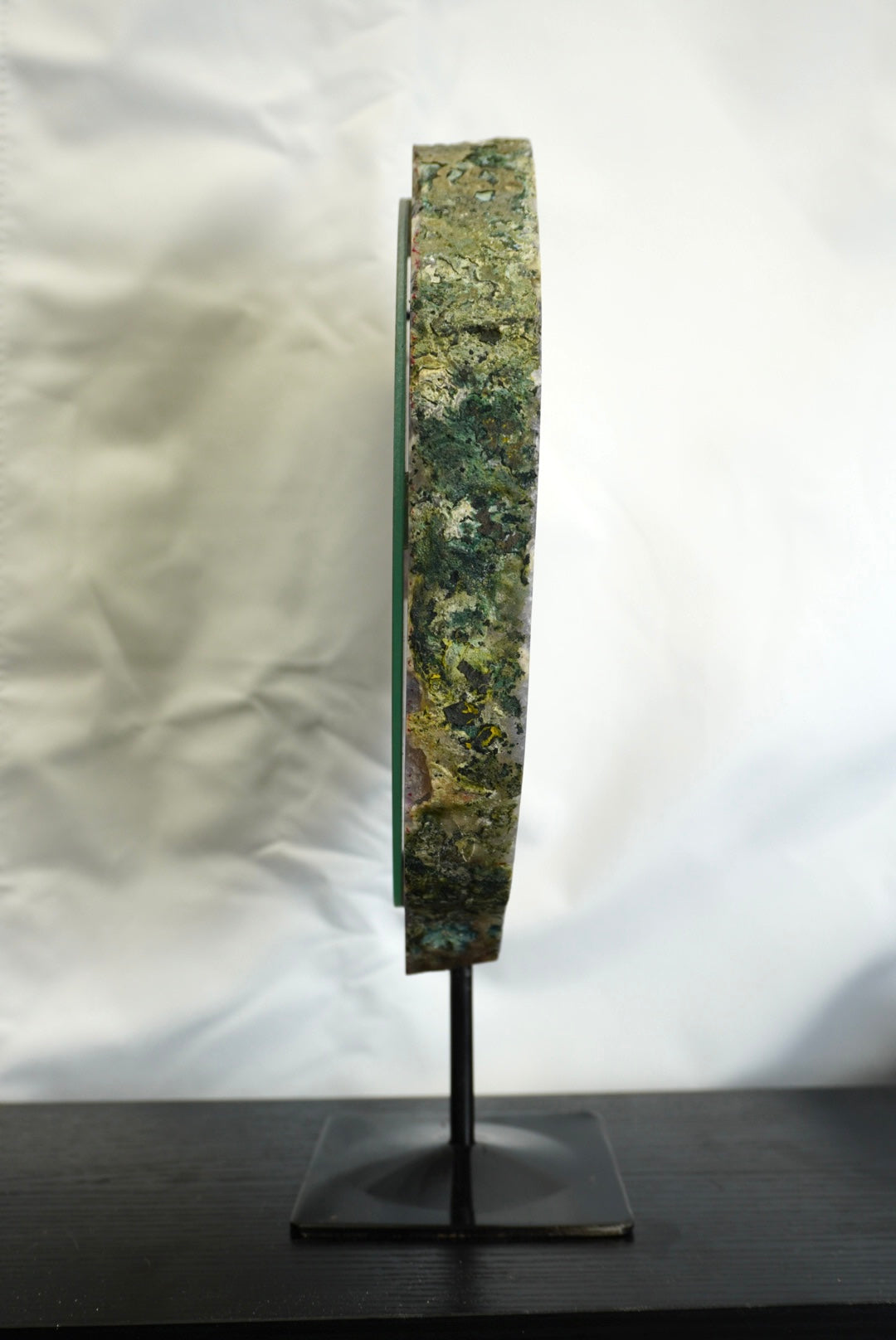 Amethyst Mirror On Stand