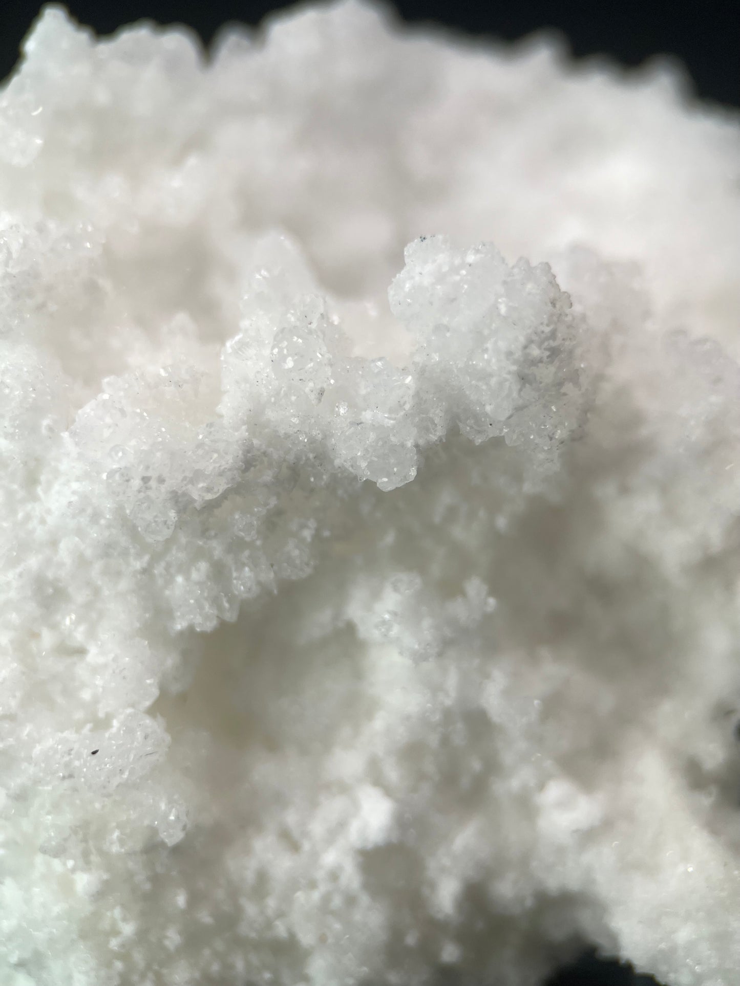 White Aragonite Specimen