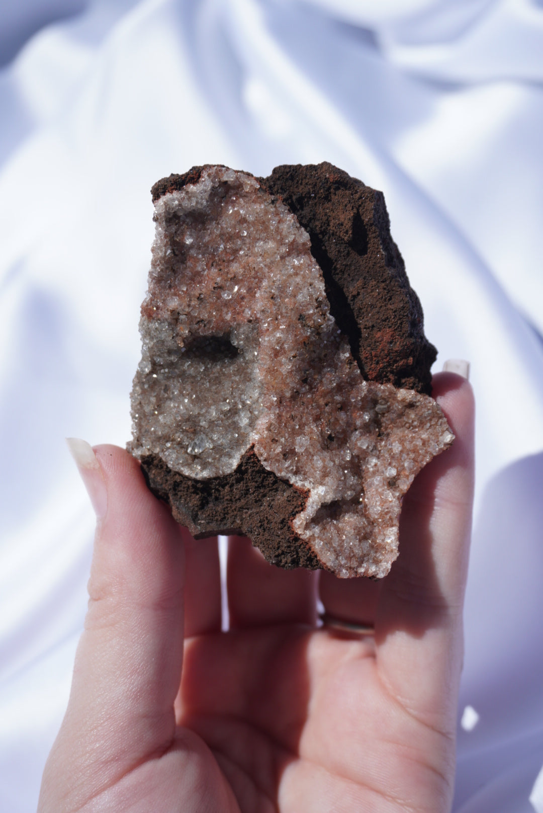 Calcite With Hematite Specimen