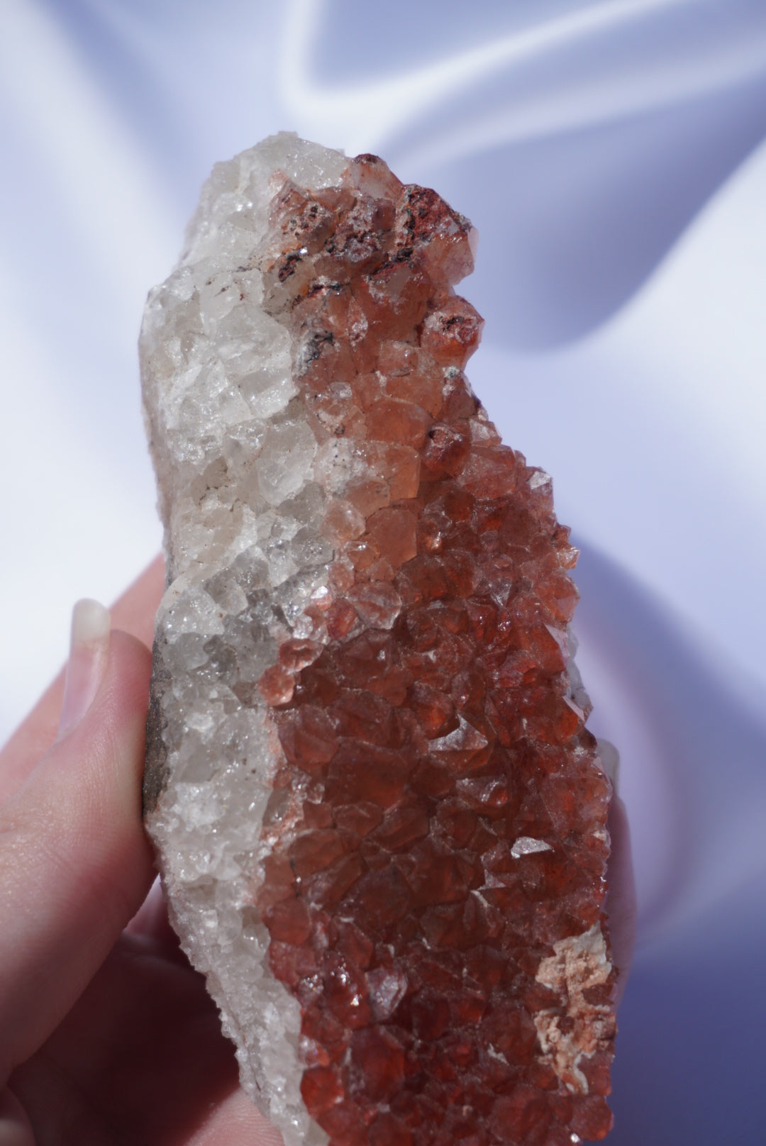 Red Hematoid Quartz Specimen