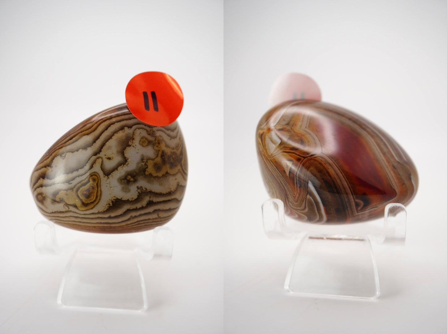 Sardonyx Palm Stones