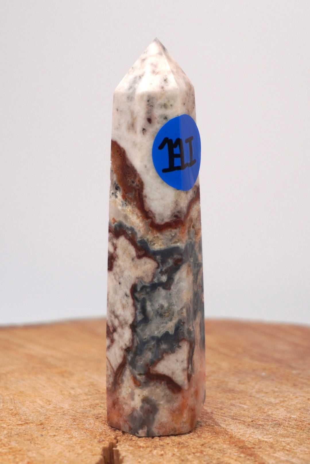 Blue Flower Agate Towers