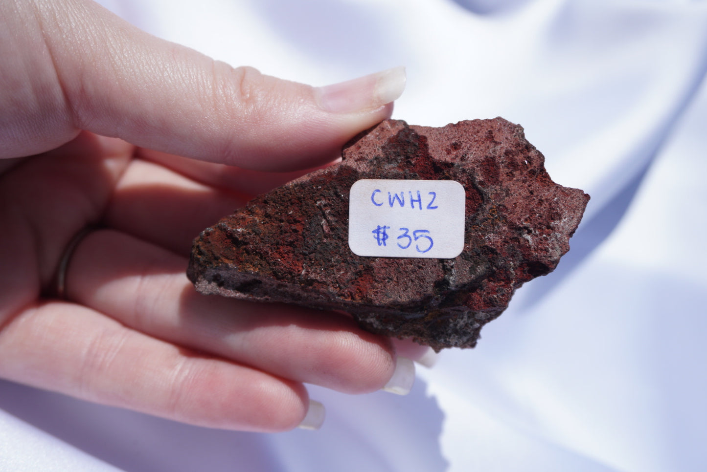 Calcite With Hematite Specimen