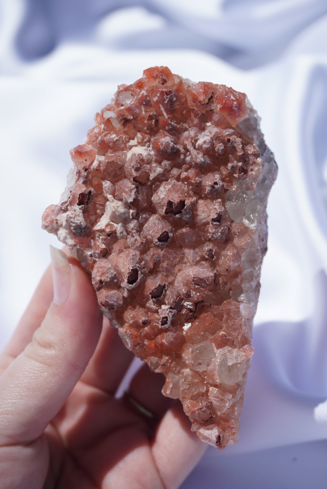 Red Hematoid Quartz Specimen