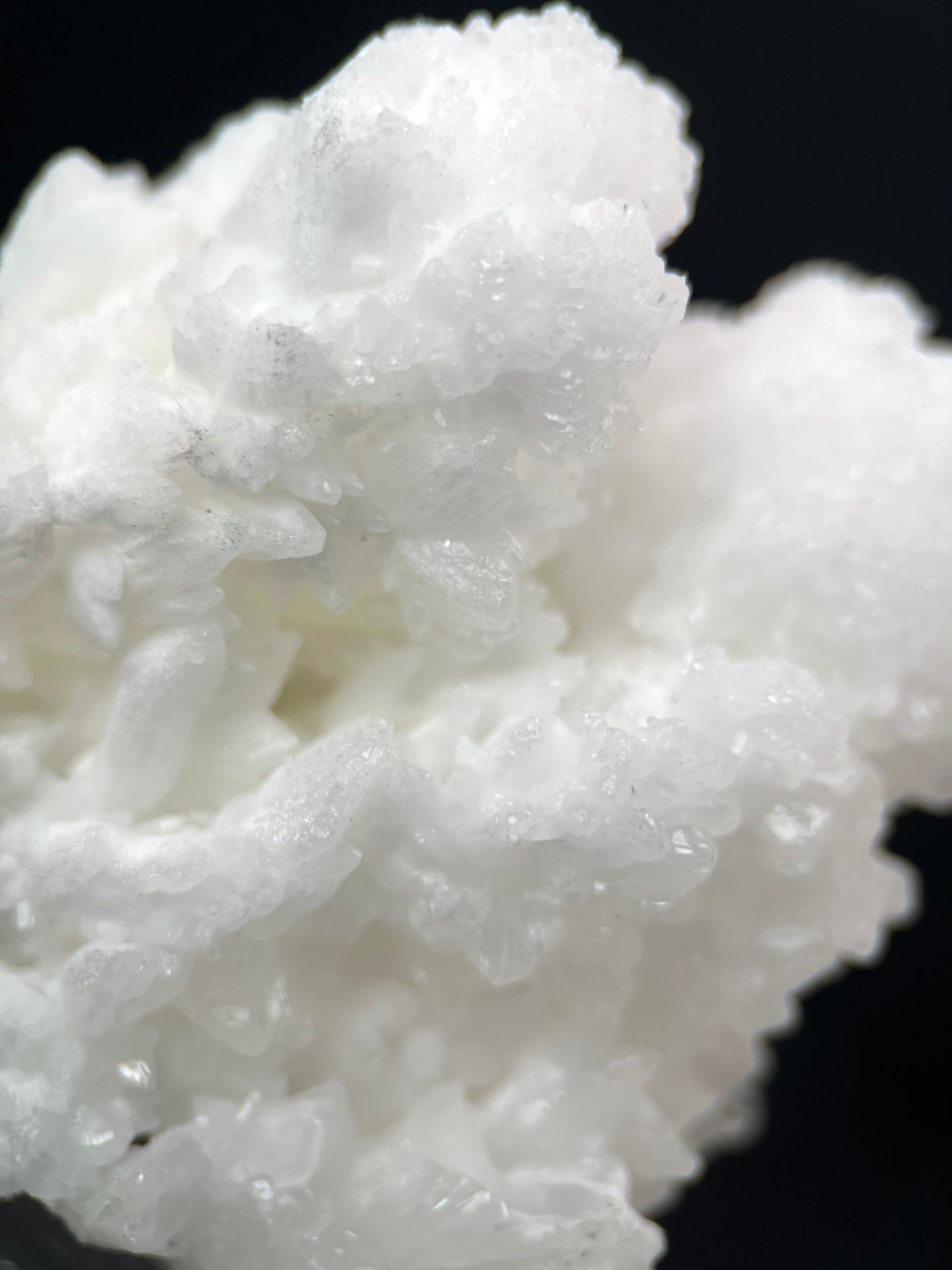 White Aragonite Specimen