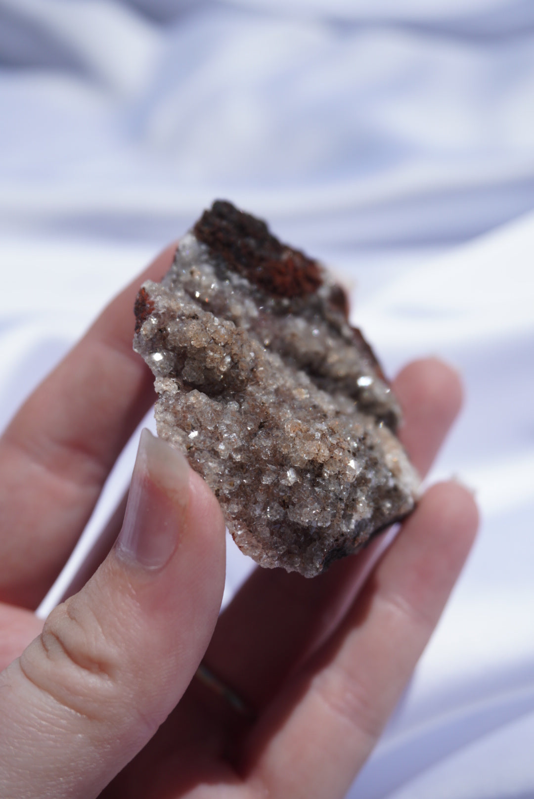 Calcite With Hematite Specimen