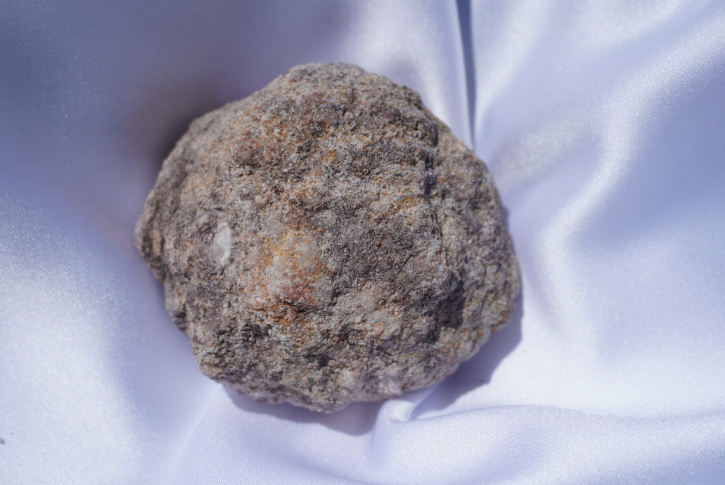 Pink Amethyst Geode With Calcite Inclusions