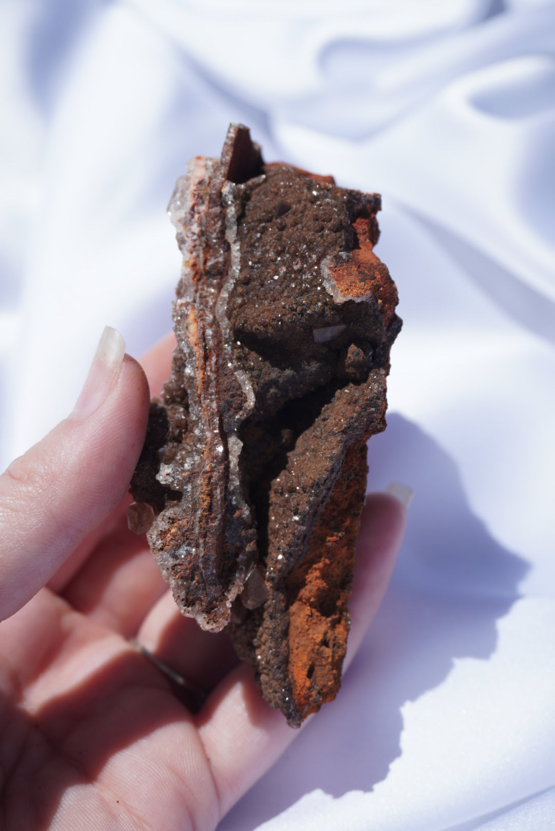 Calcite With Hematite Specimen