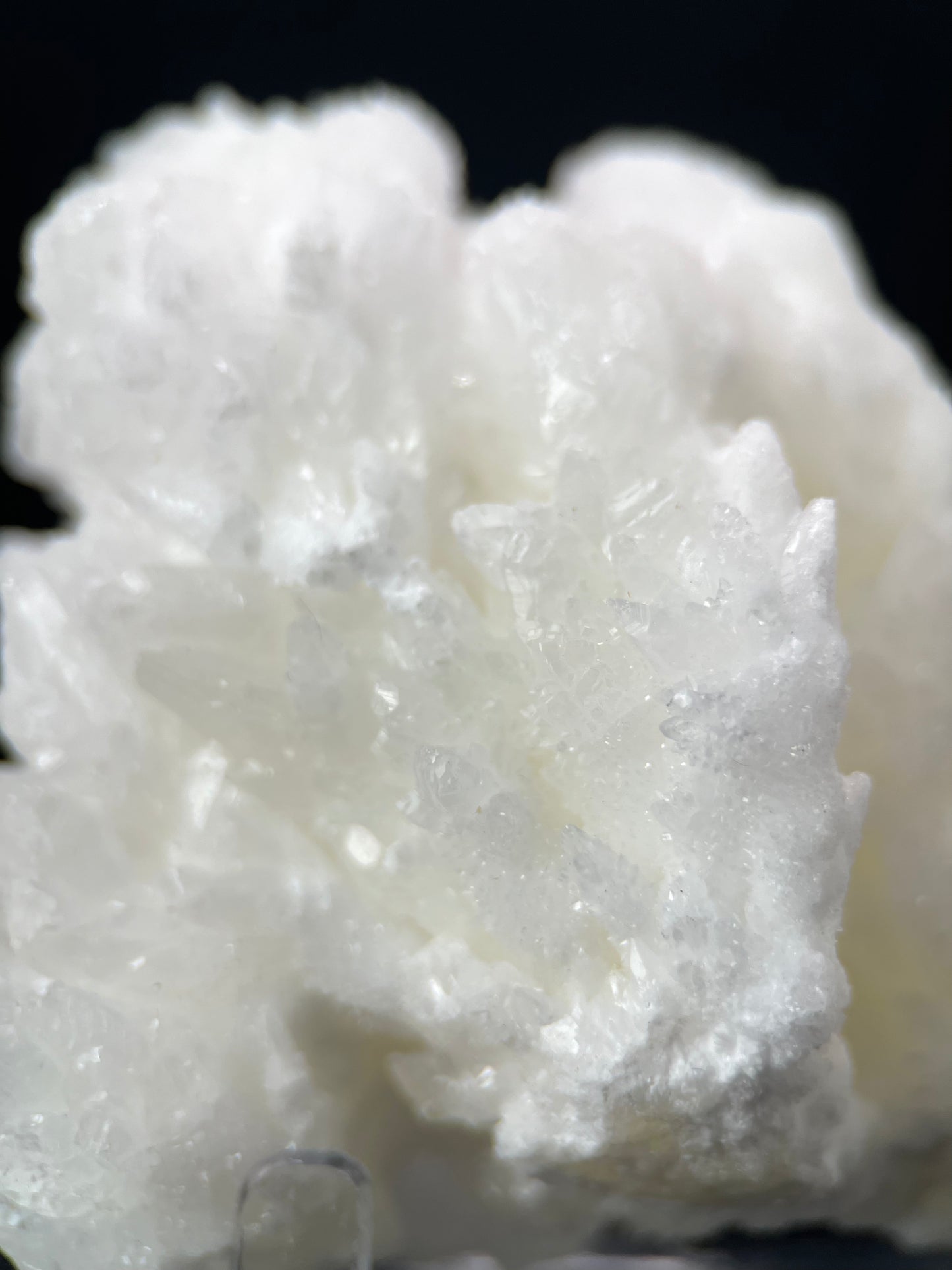 White Aragonite Specimen