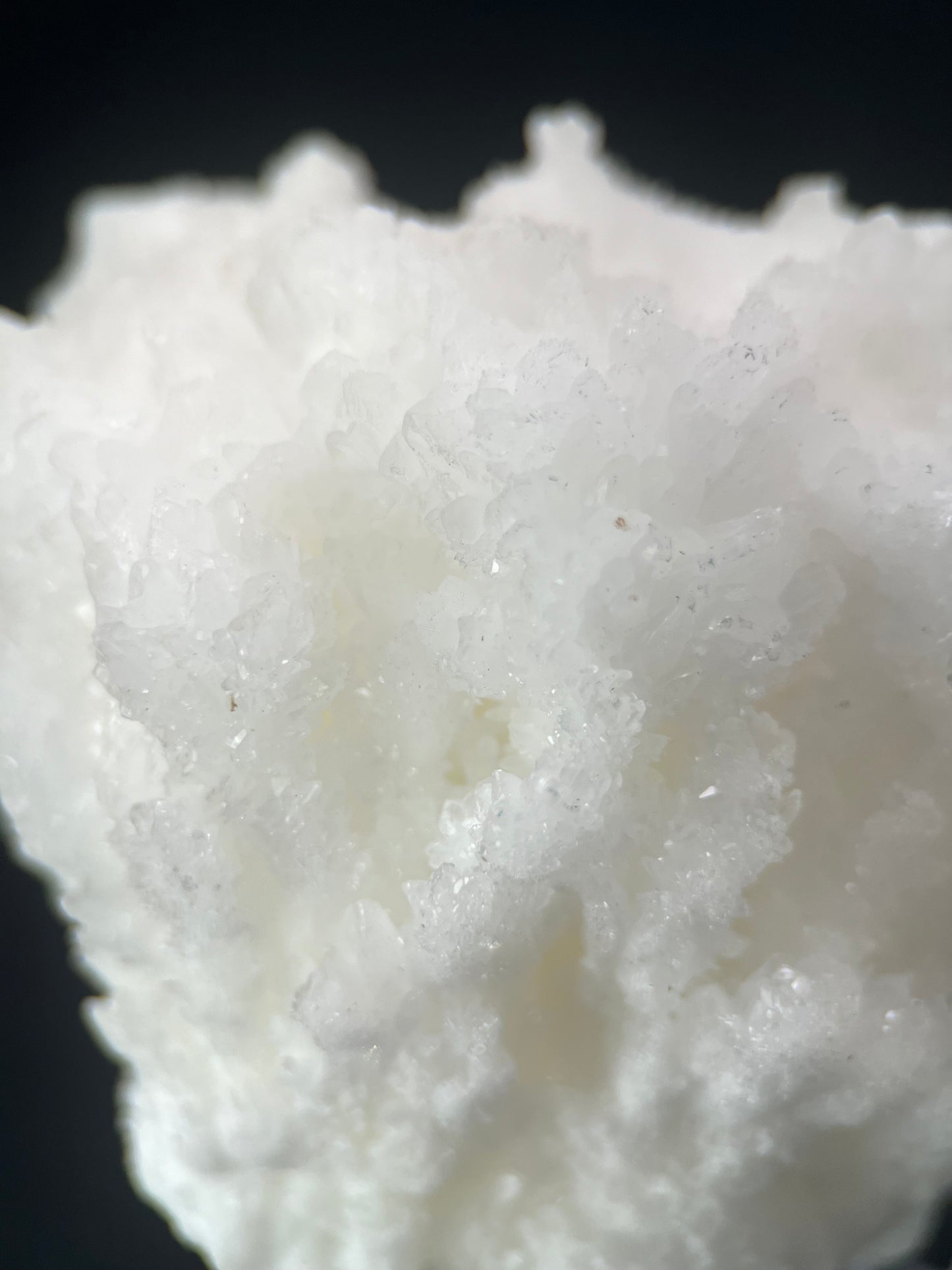 White Aragonite Specimen