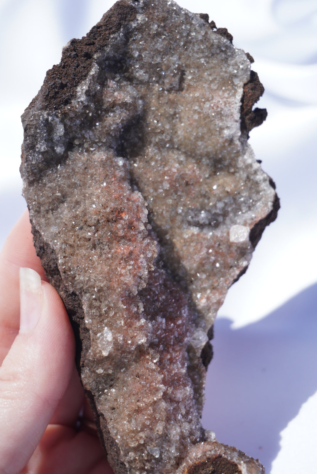 Calcite with Hematite Specimen
