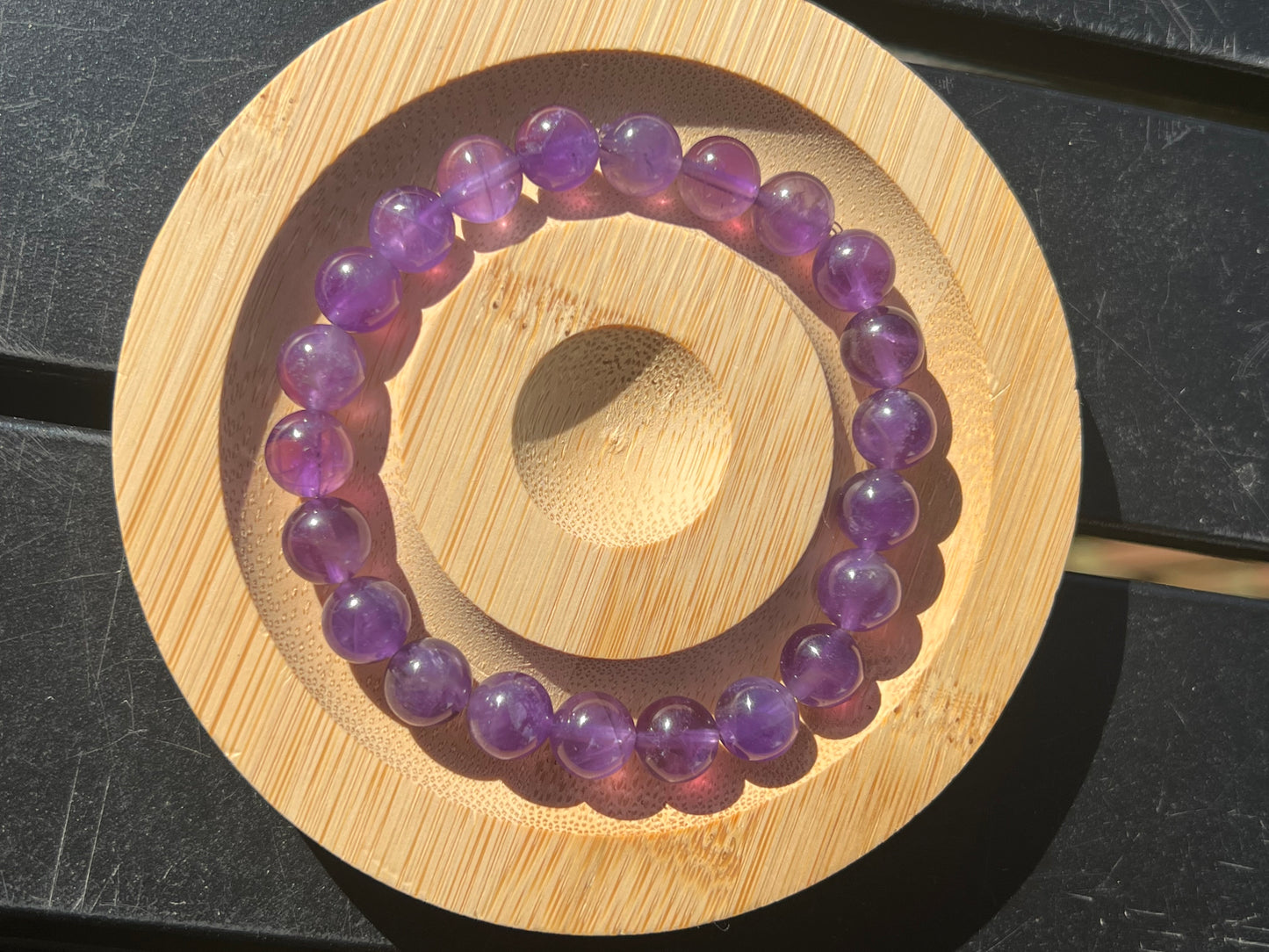 AAA Grade Amethyst 8mm Bracelet