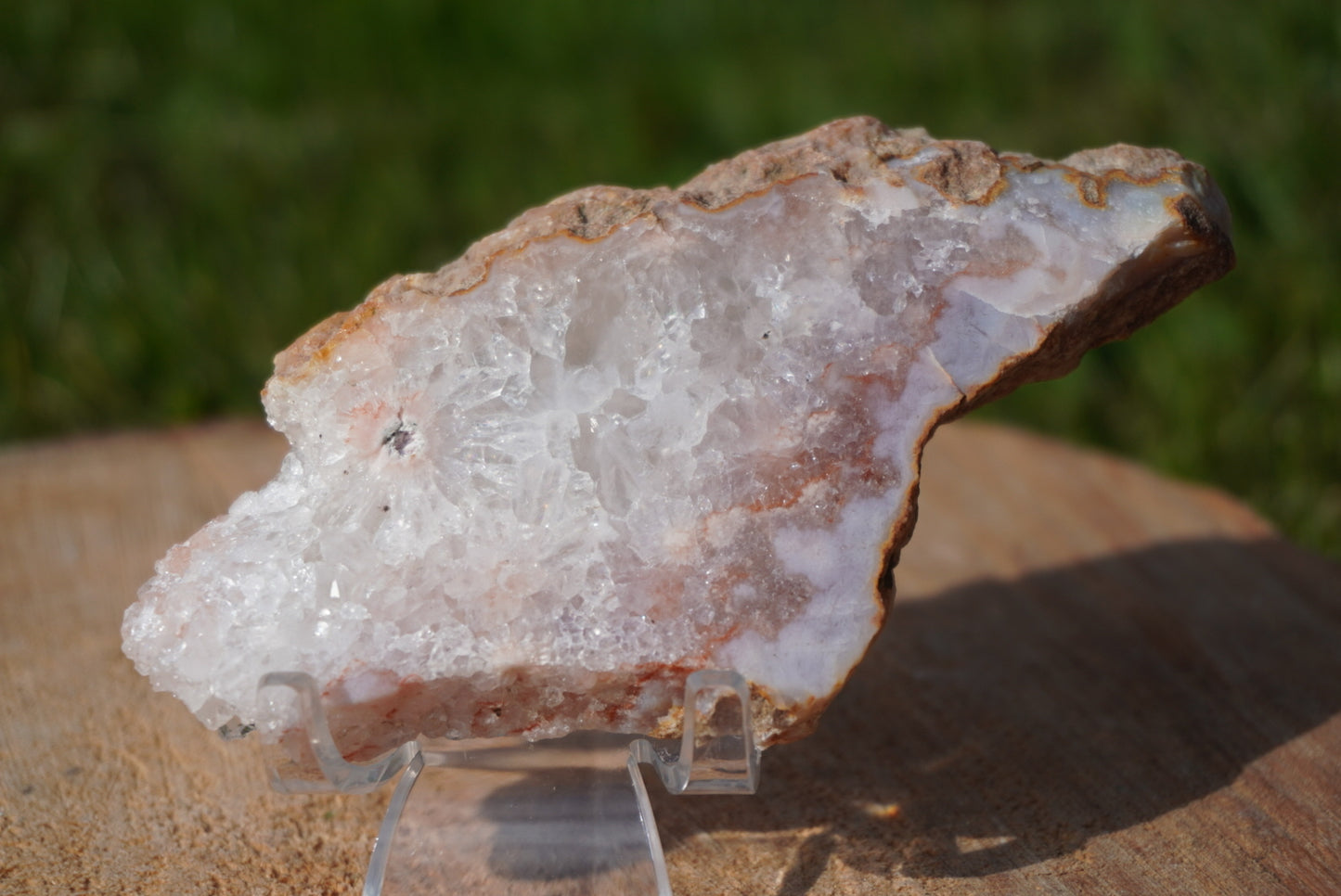 Pink Amethyst Flower Agate Slabs