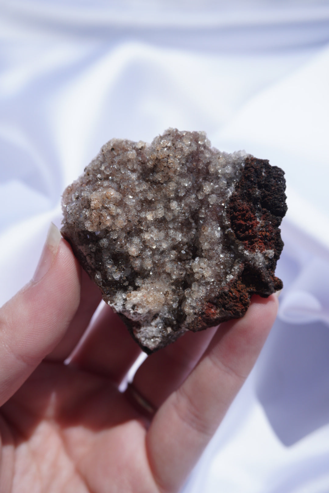 Calcite With Hematite Specimen