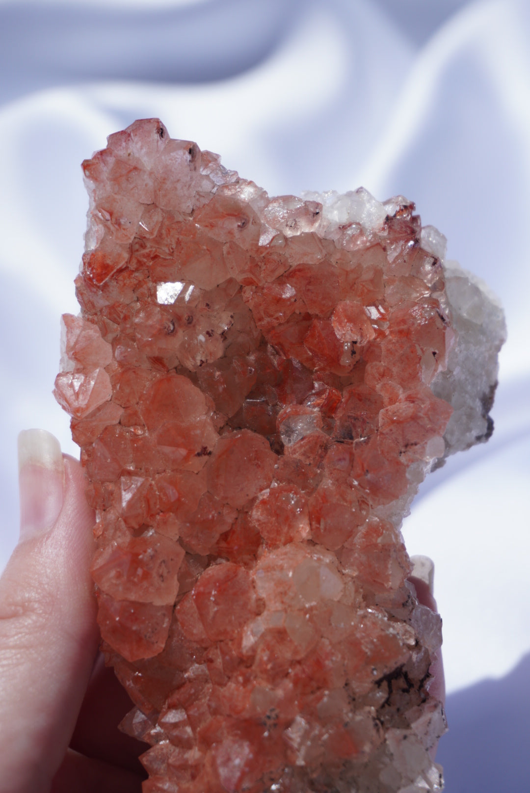 Red Hematoid Quartz Specimen
