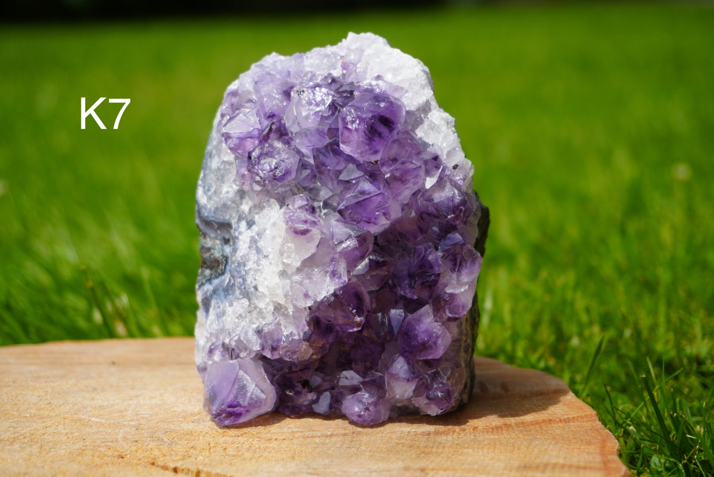 Racimos de amatista druzy