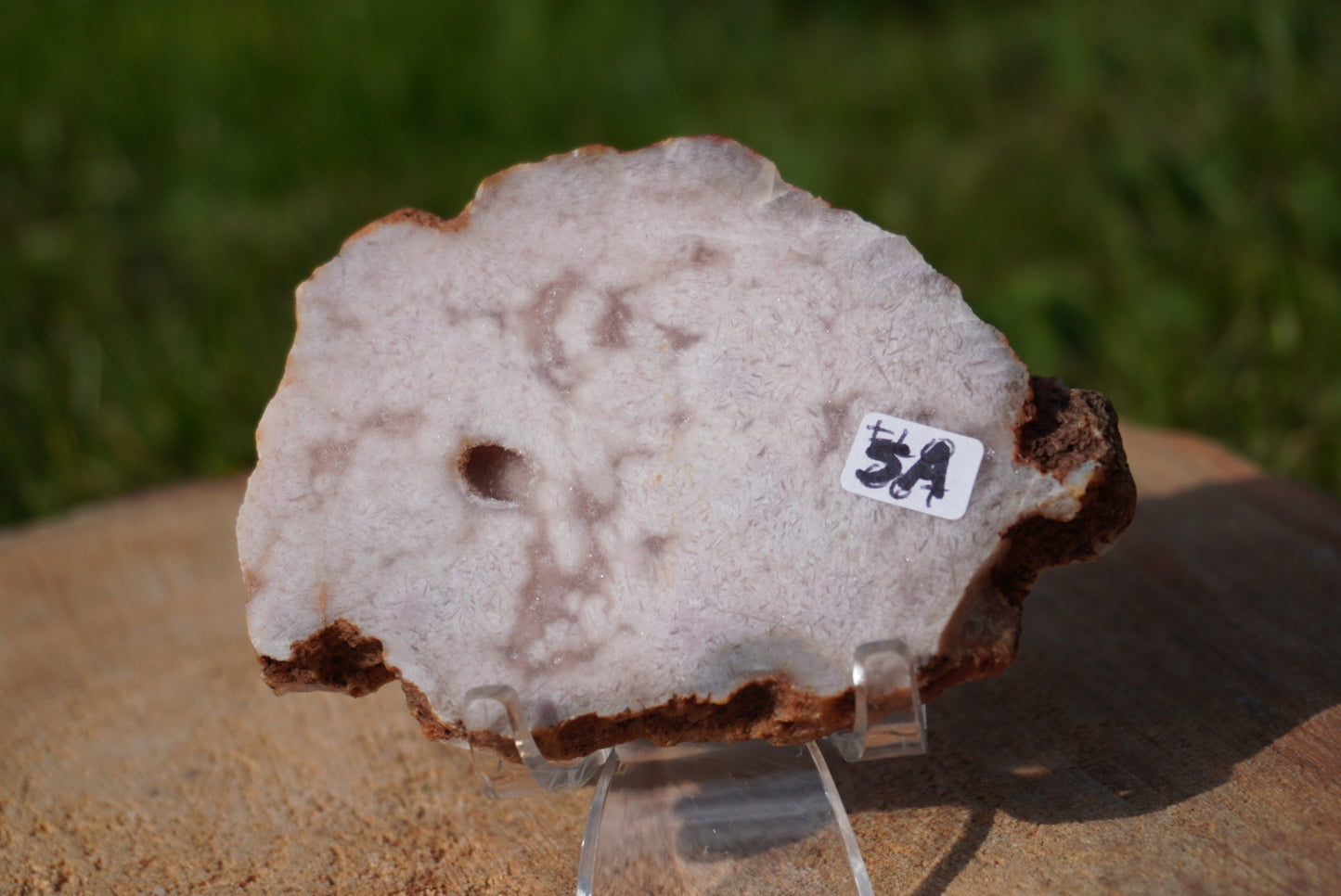 Pink Amethyst Flower Agate Slabs