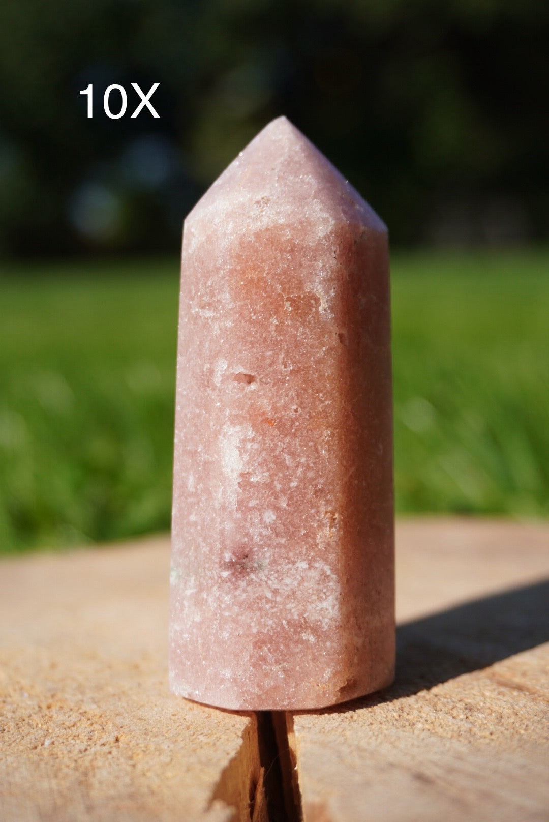 Torre de amatista rosa