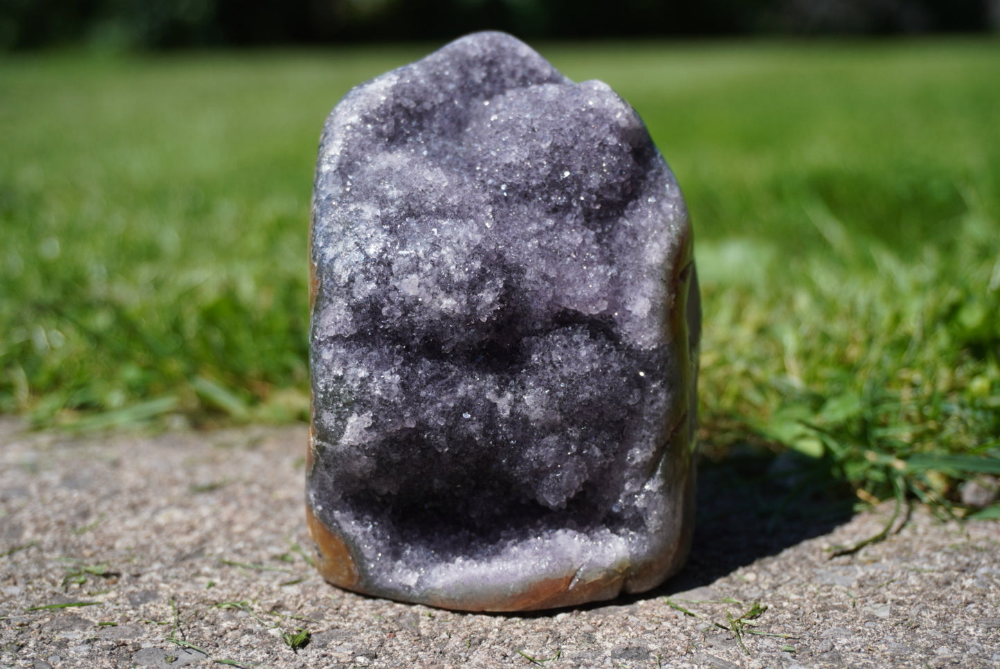 Rainbow Amethyst Cut Base