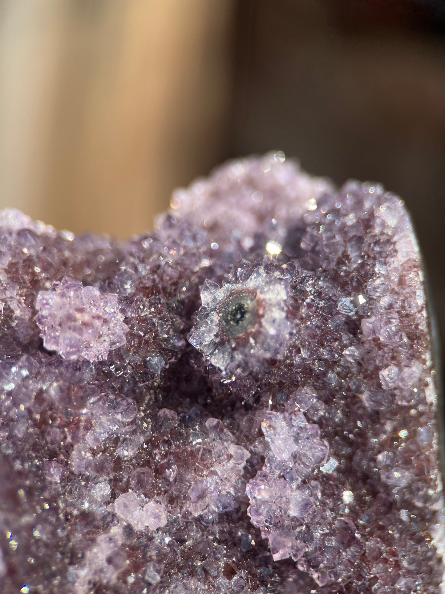 Uruguayan Amethyst on Stand