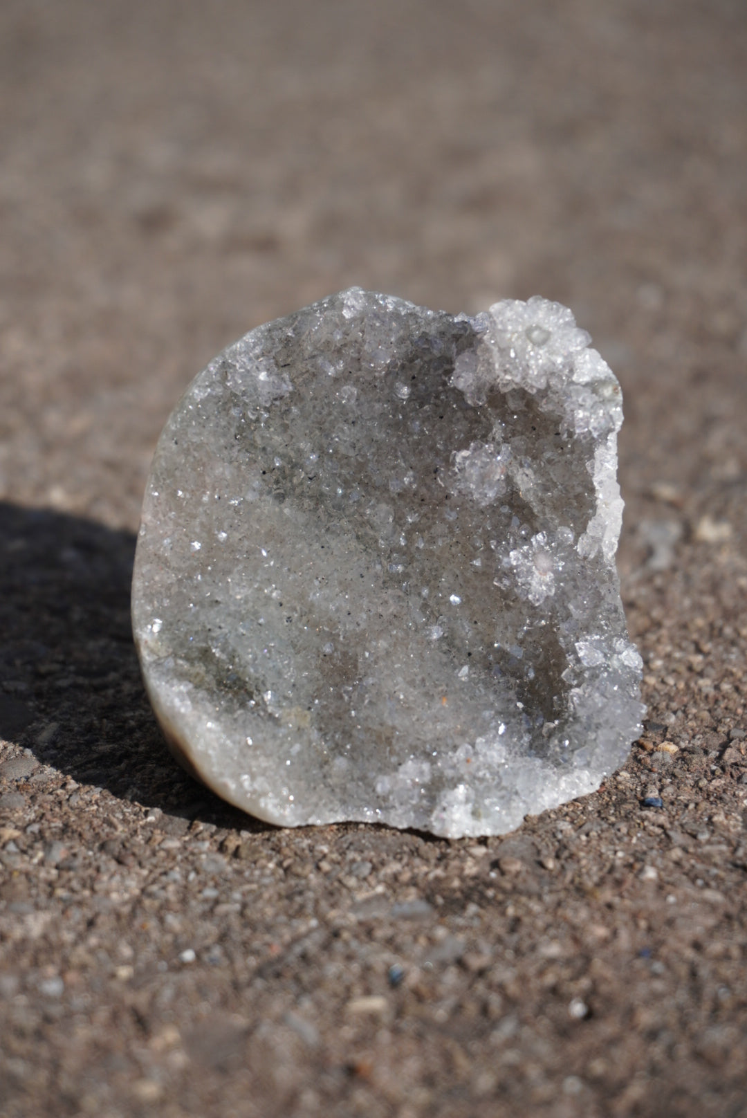 Small Rainbow Amethyst Cutbase