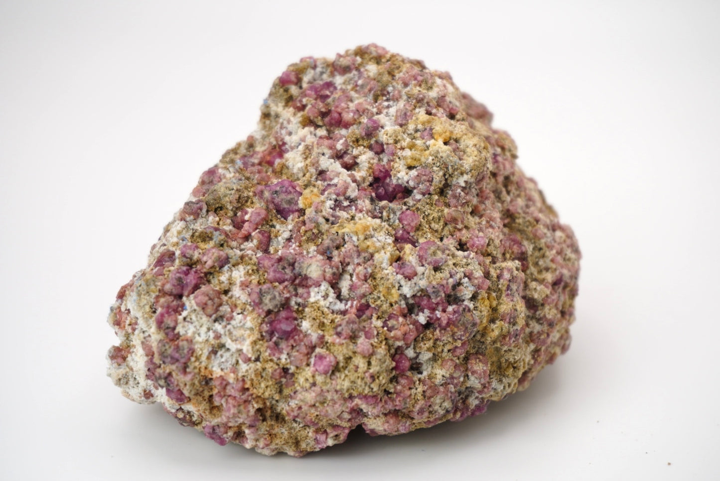 Rhodolite Garnet With Vesuvianite On Matrix