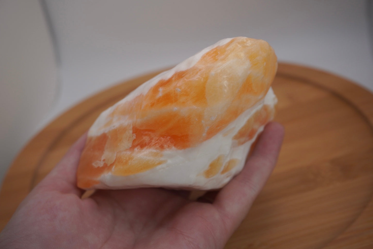 Raw Orange Calcite Chunks