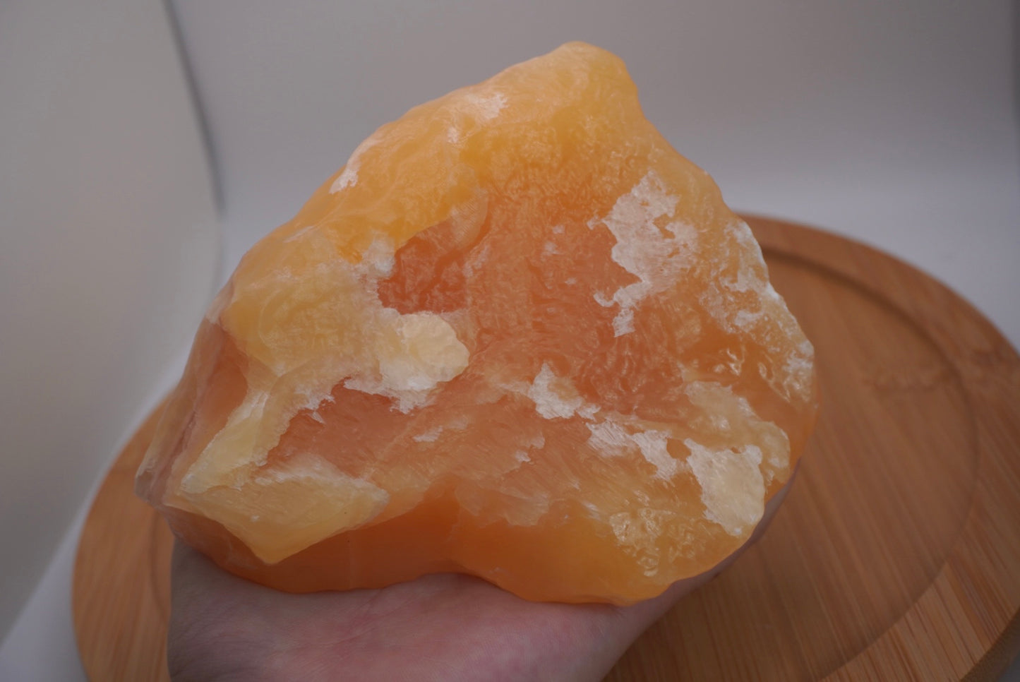 Raw Orange Calcite Chunks