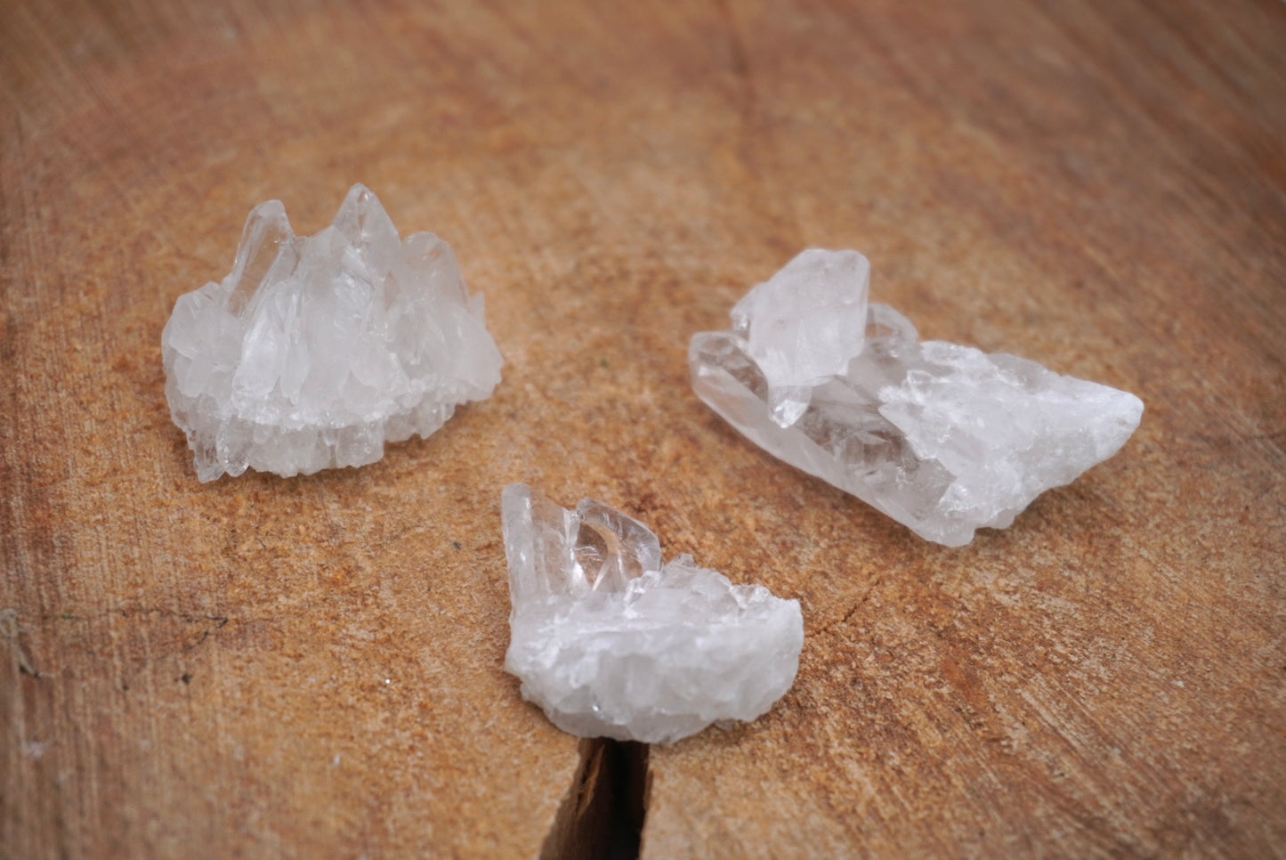 Extra Small Clear Quartz Clusters