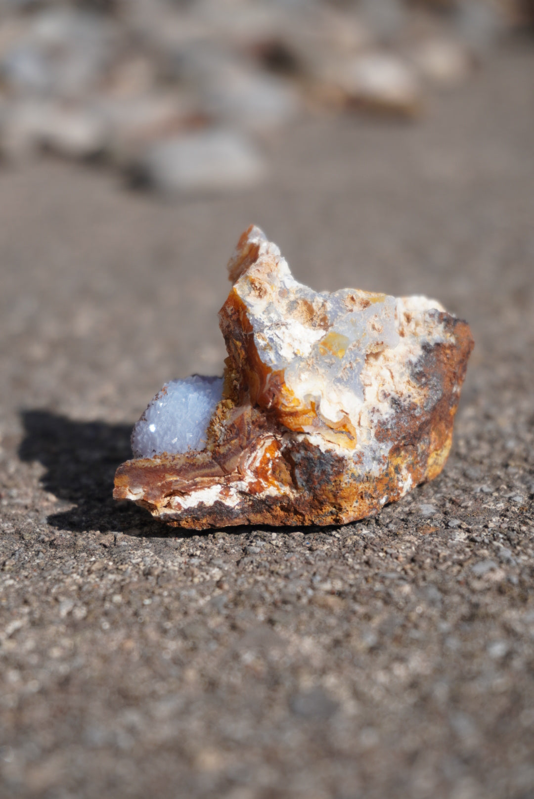 Druzy Blue Chalcedony