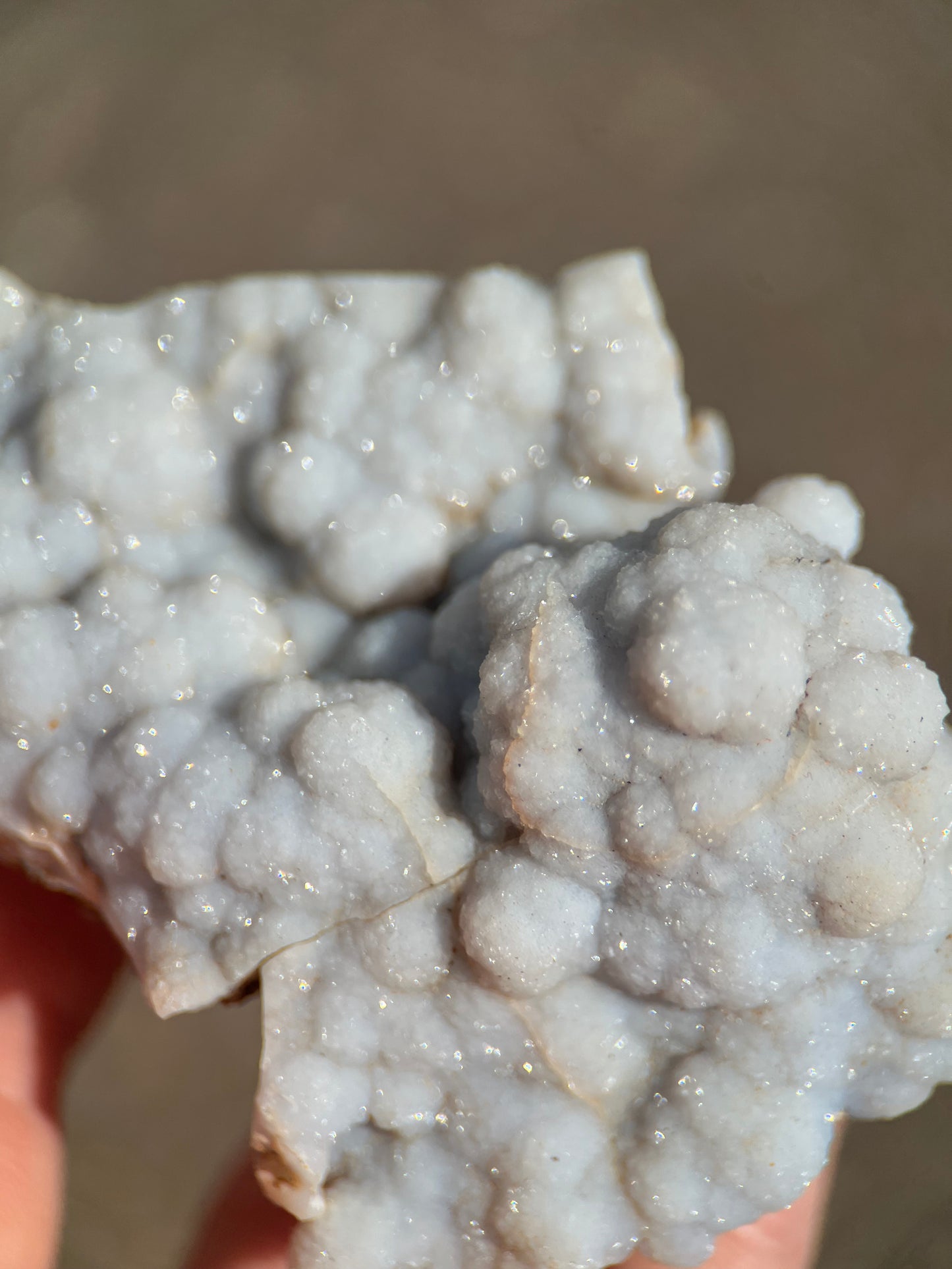 Druzy Blue Chalcedony