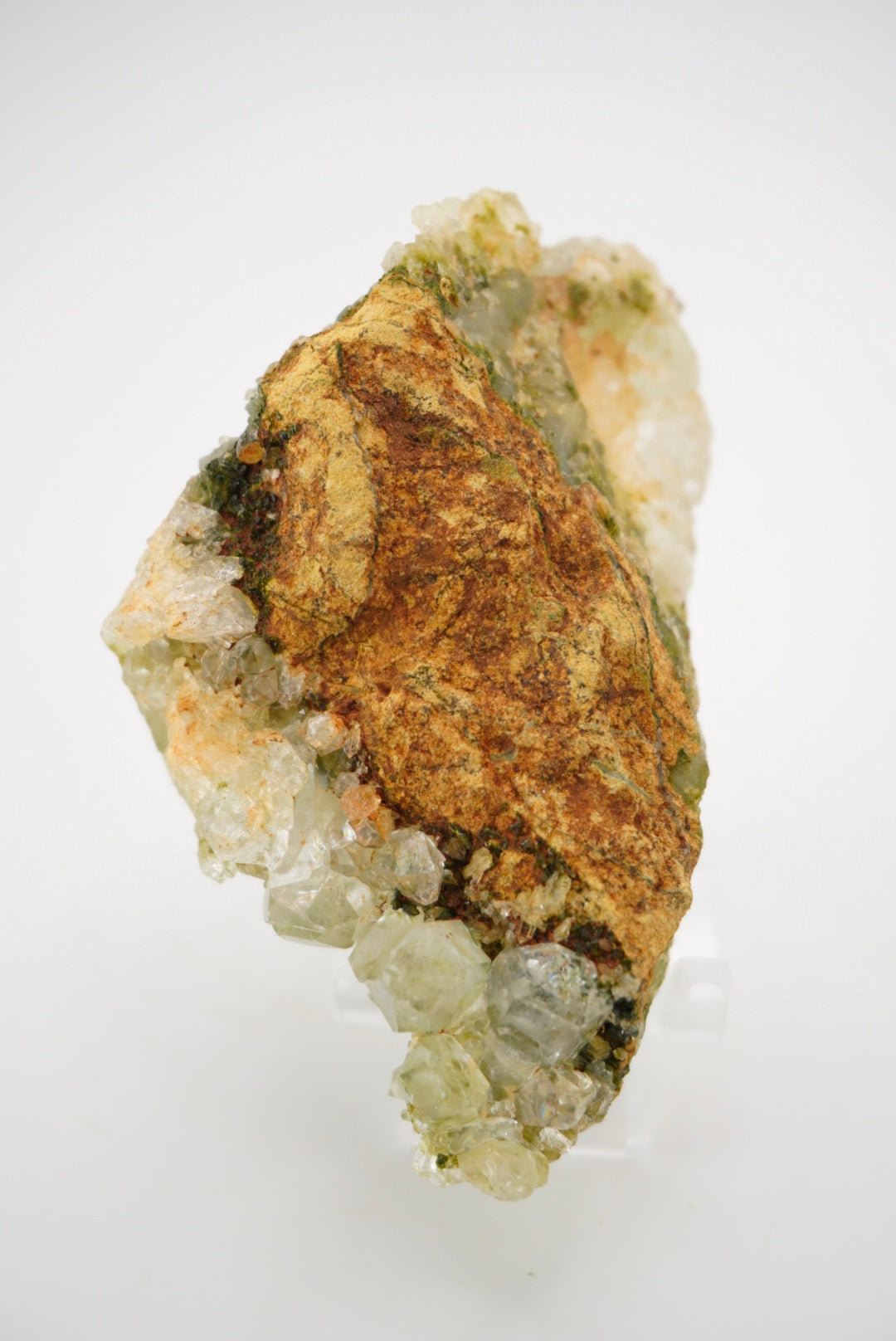 Forest Epidote and Quartz from Turkey