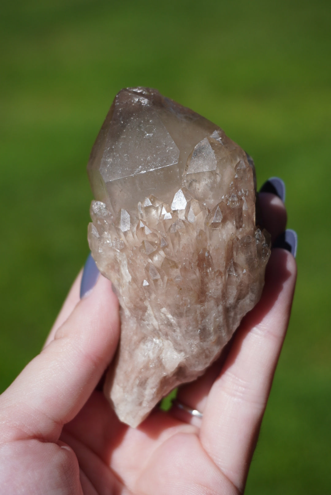 Natural Citrine Cluster