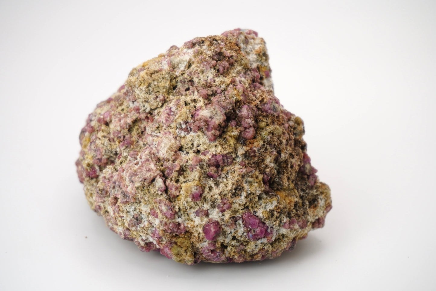 Rhodolite Garnet With Vesuvianite On Matrix