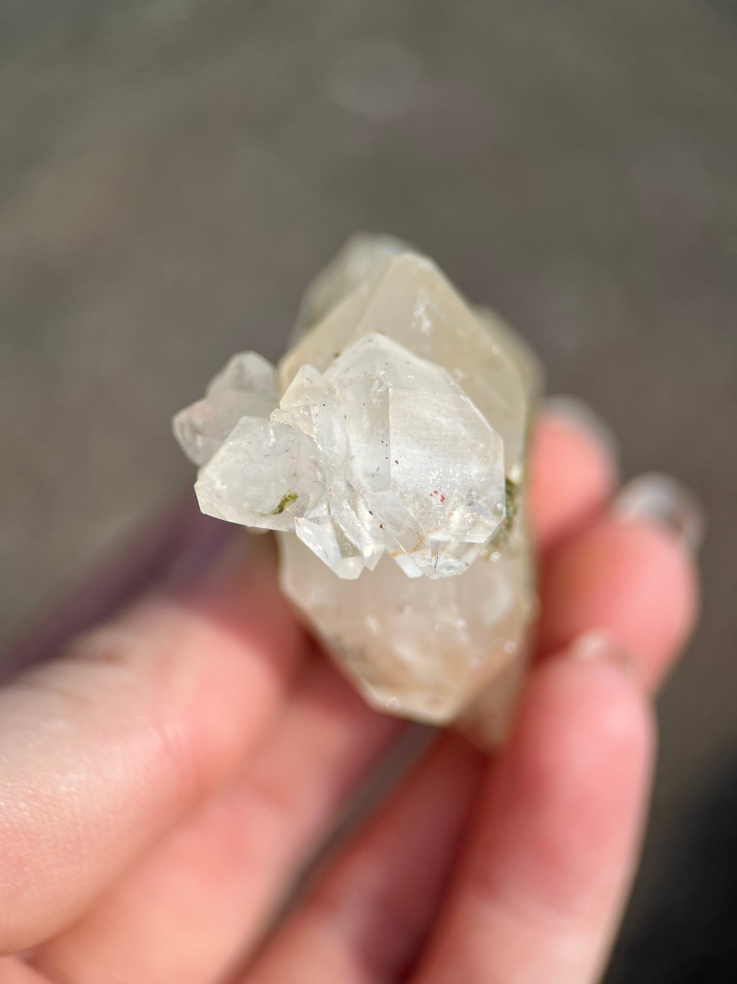 Forest Epidote & Quartz