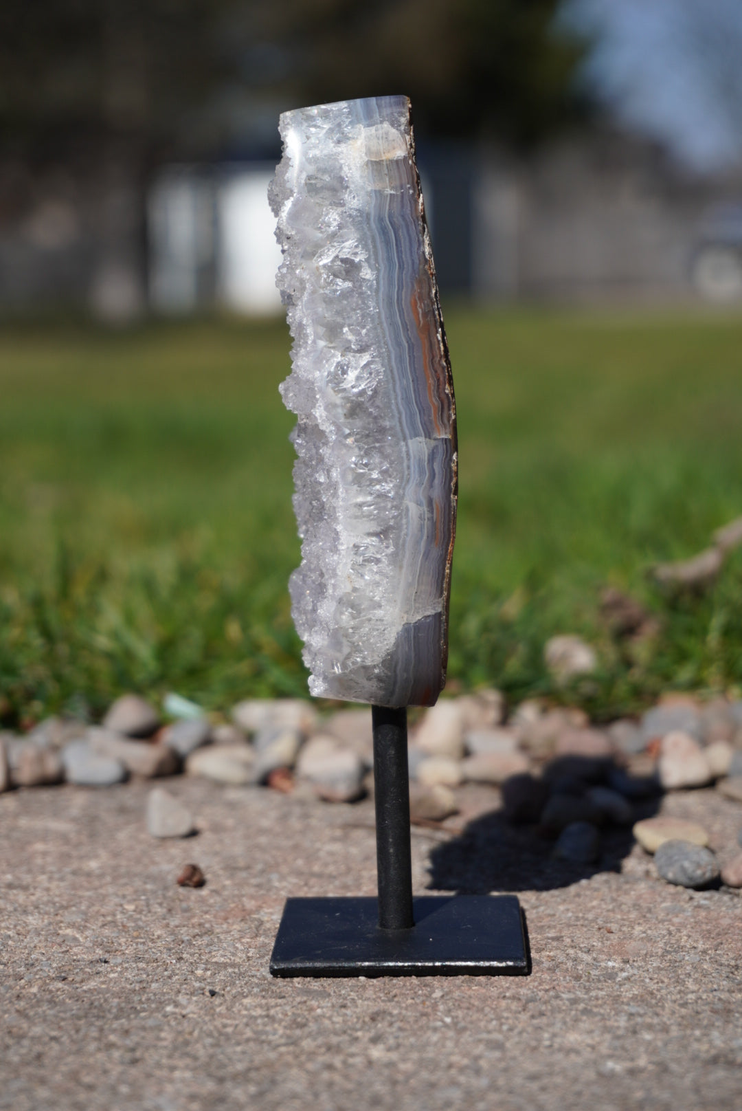 Small Amethyst on Stand