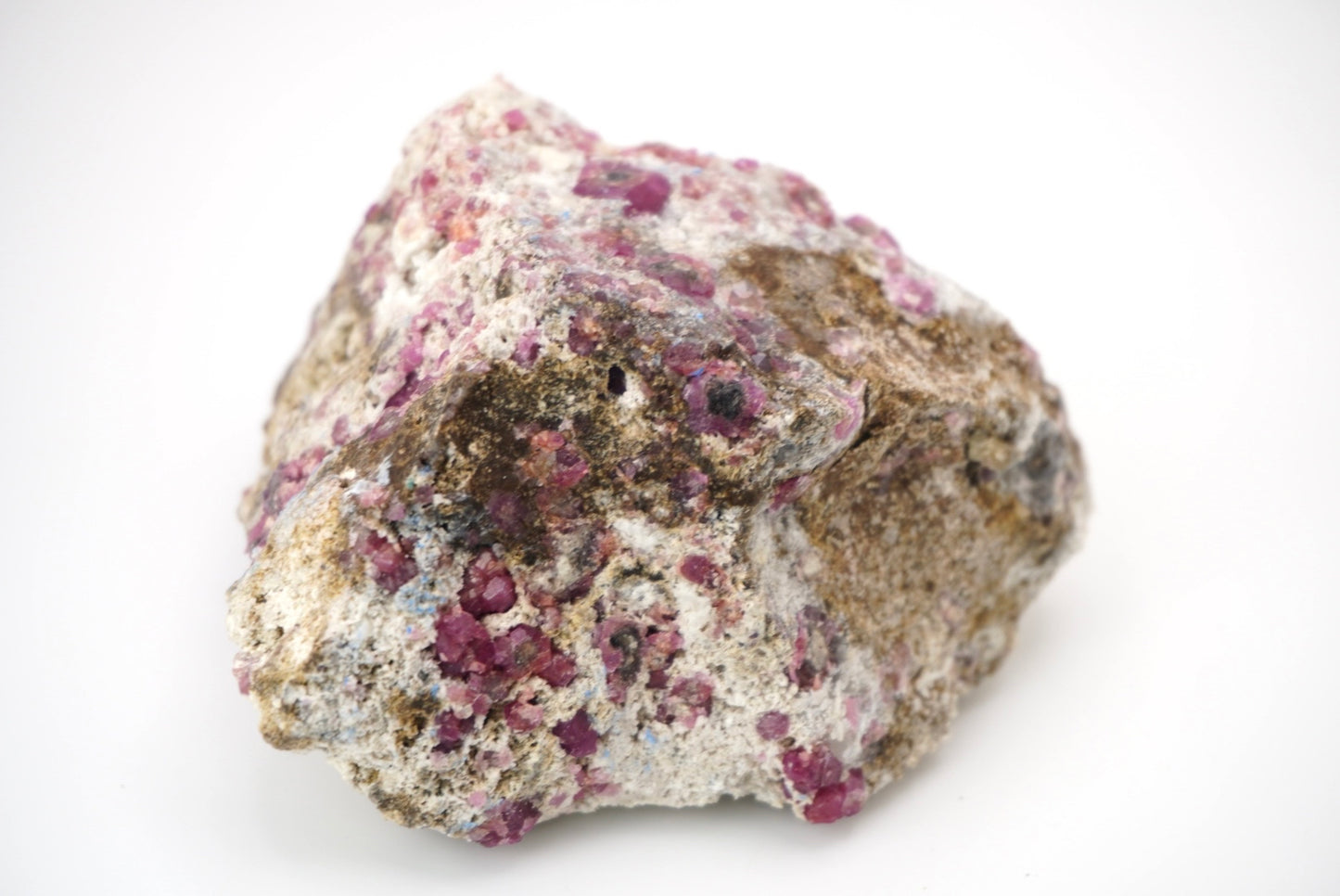 Rhodolite Garnet With Vesuvianite On Matrix