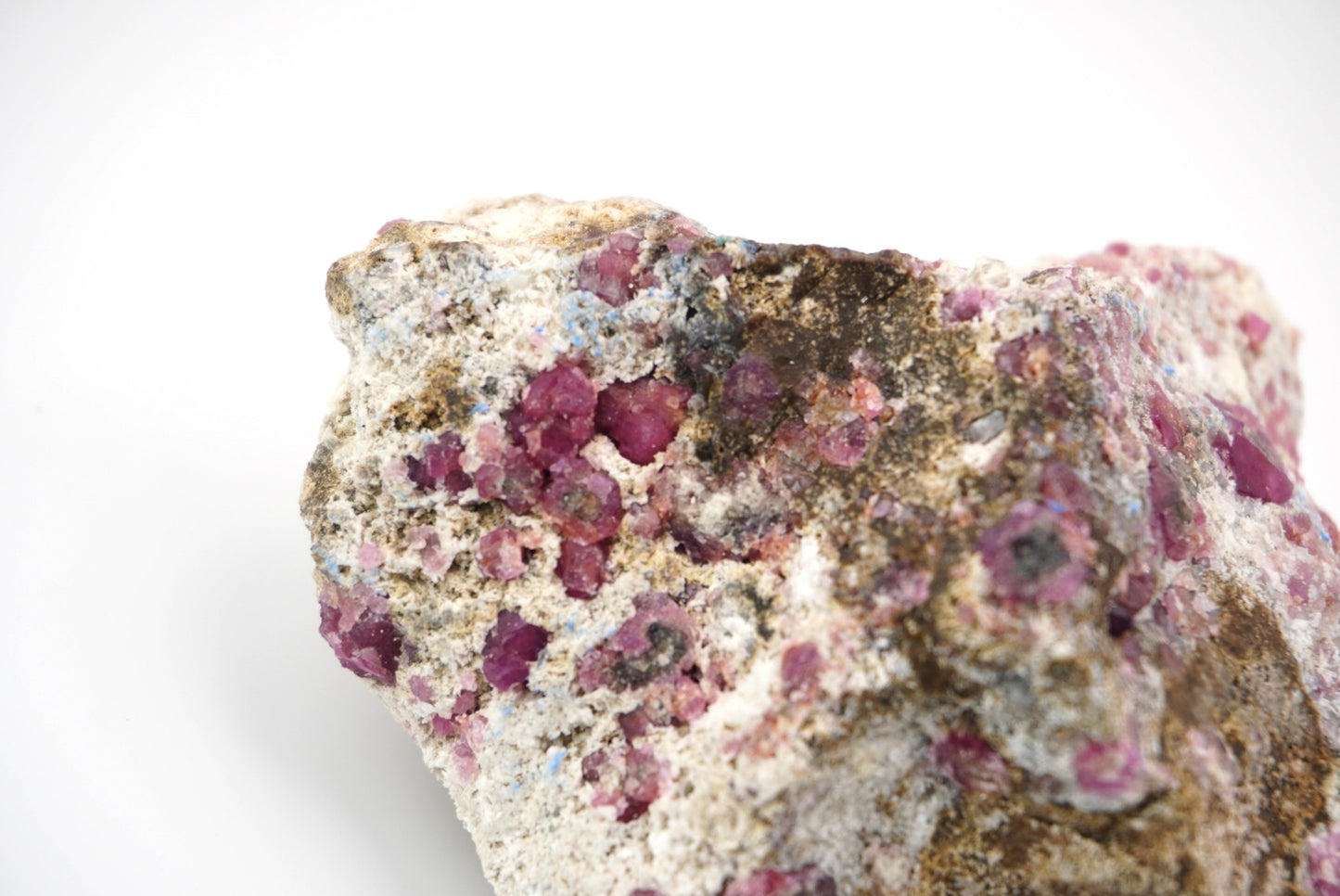 Rhodolite Garnet With Vesuvianite On Matrix