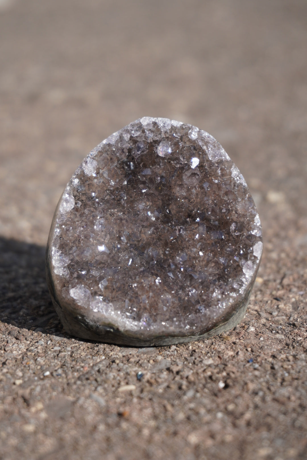 Small Rainbow Amethyst Cutbase