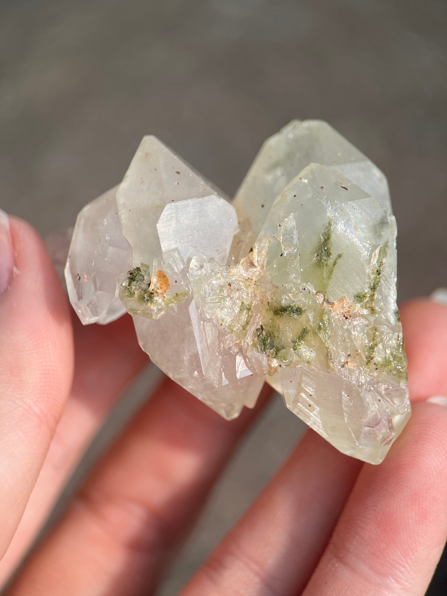 Forest Epidote & Quartz