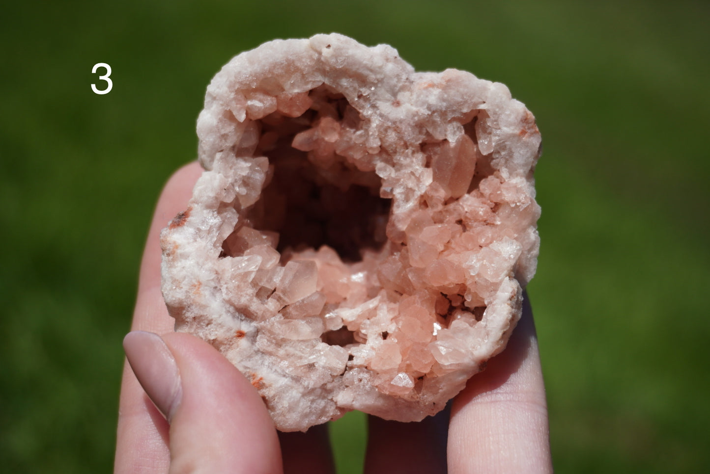 Pink Amethyst Geodes