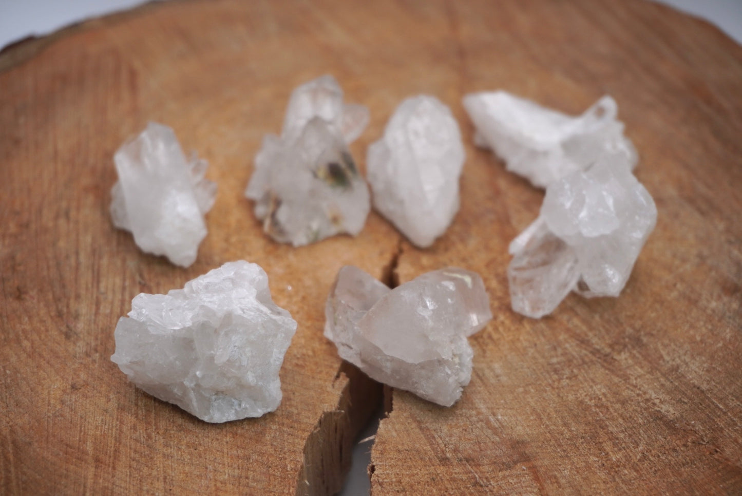 Small Clear Quartz Clusters