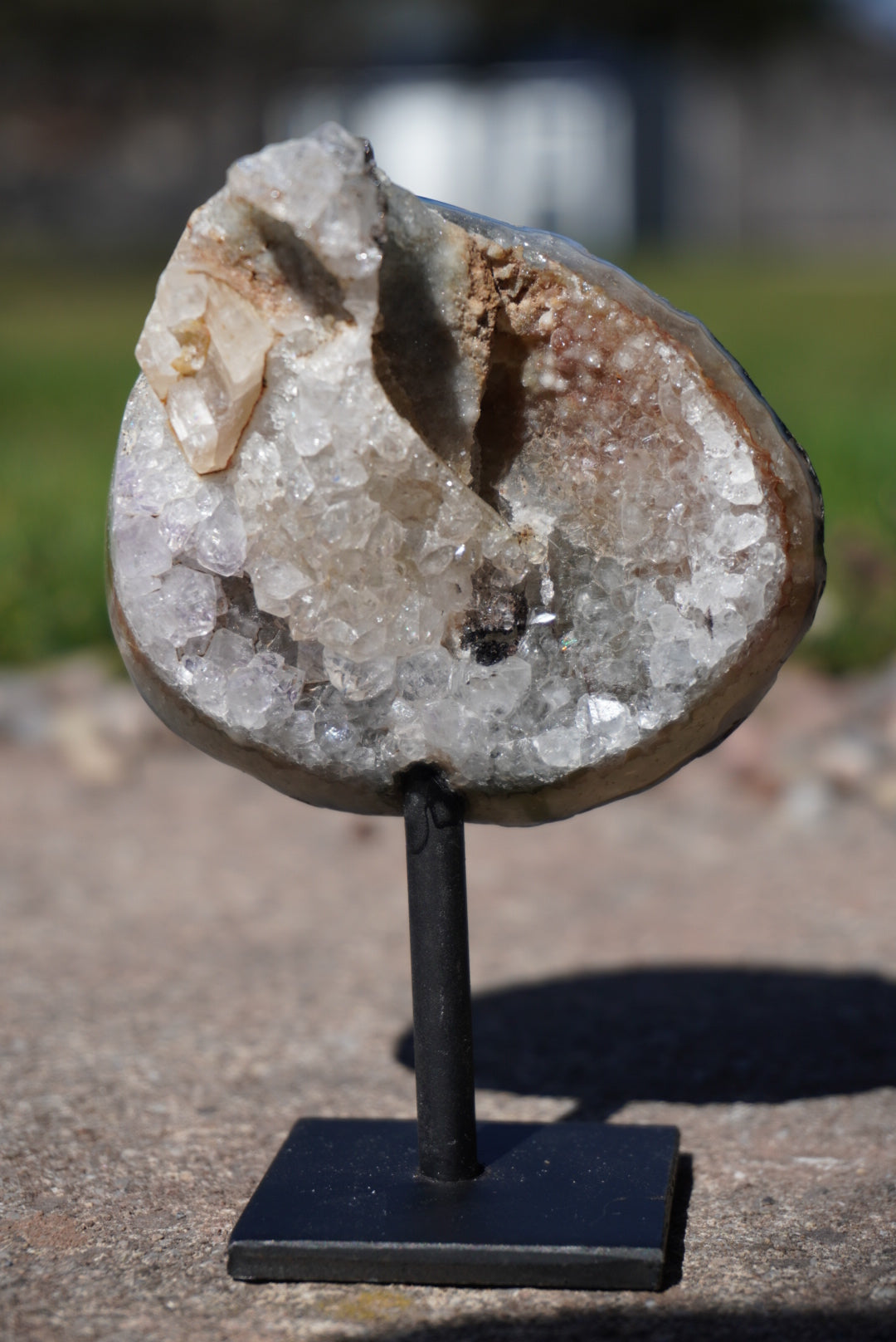 Small Amethyst on Stand