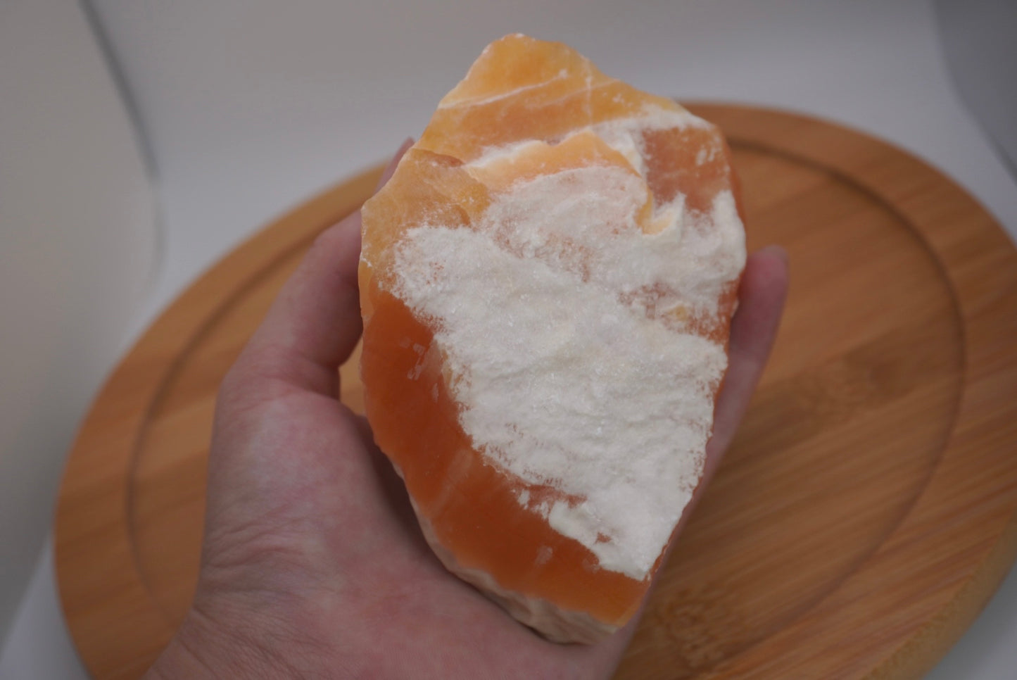 Raw Orange Calcite Chunks