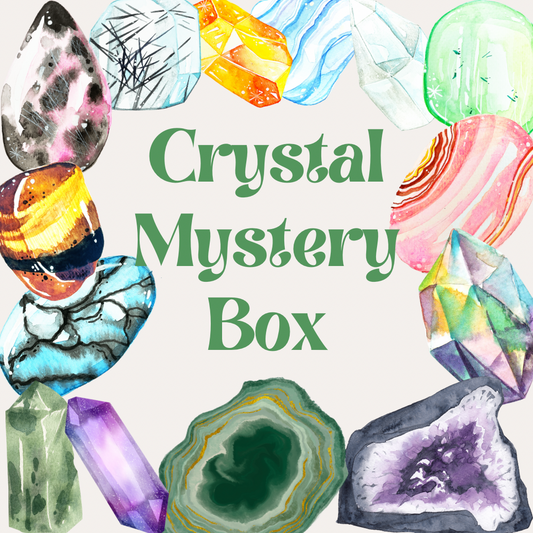 Caja misteriosa de cristal