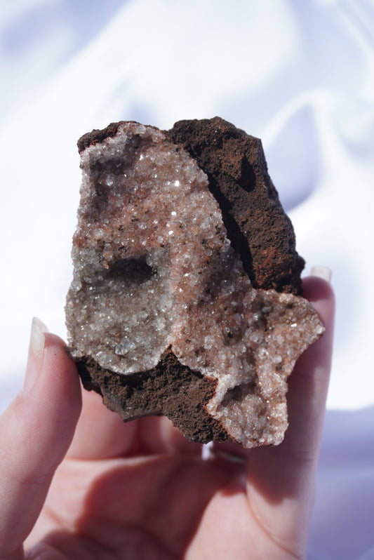 Calcite With Hematite Specimen